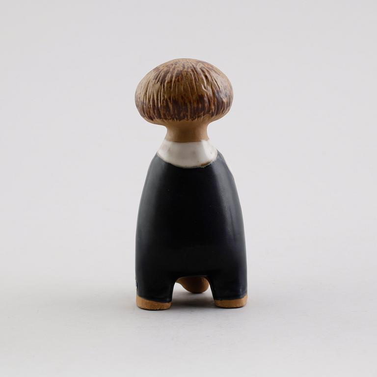 FIGUR, stengods, "Pelle", Lisa Larson, Gustavsberg.