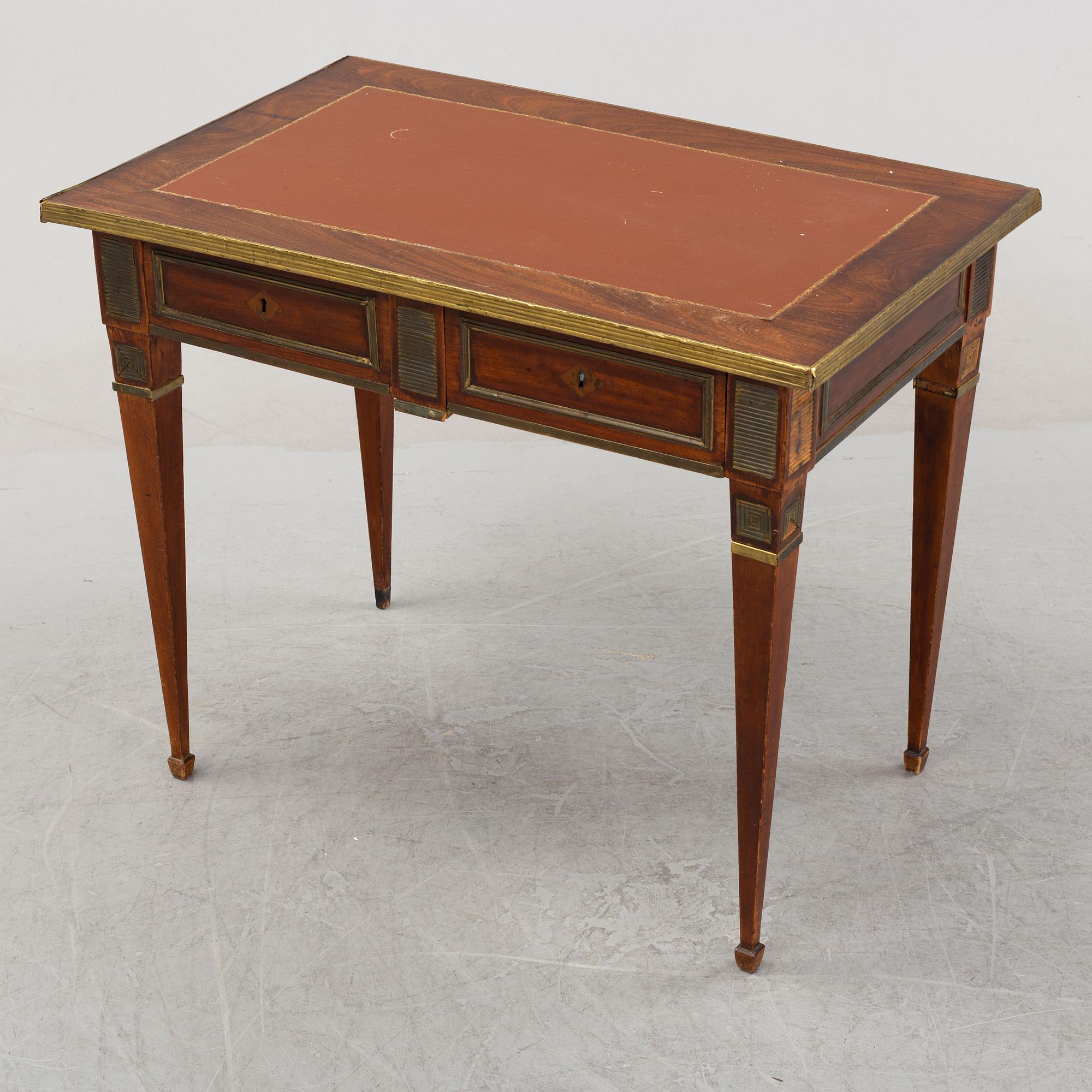 A Jacob style writing desk, Russia, early 19th century.