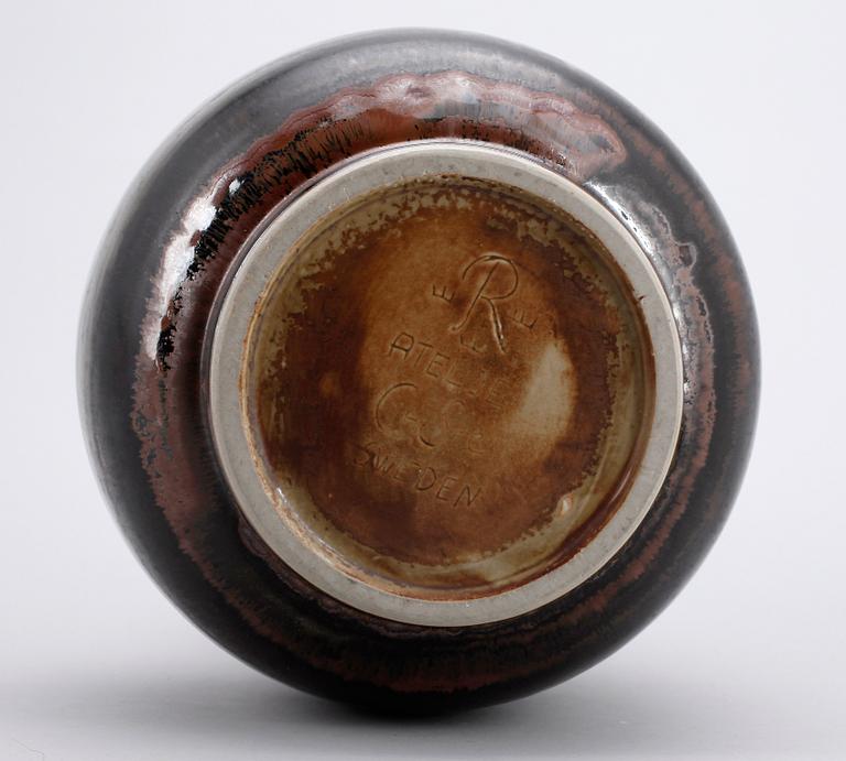 VAS, stengods, Carl-Harry Stålhane, Rörstrand Ateljé.