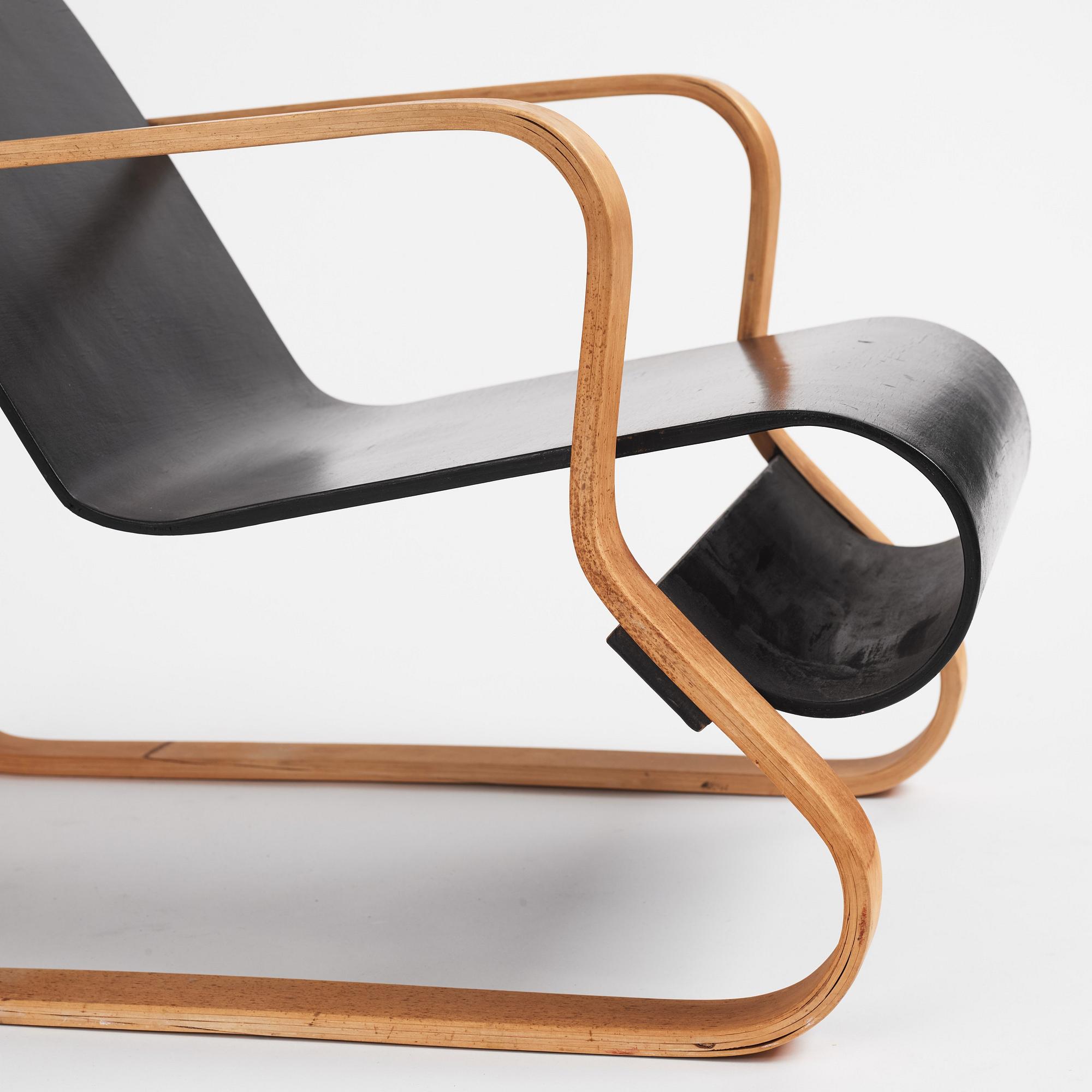 Alvar Aalto, an armchair, "41, Paimio", O.y Huonekalu-ja Rakennustyötehdas, Finland, 1930-40s.
