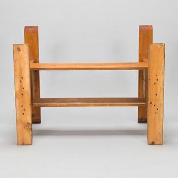 A mid-20th century dining table.