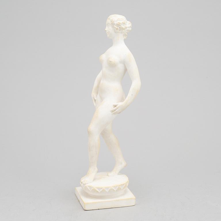 A plaster sculpture by Carl Eldh, signed Eldh.