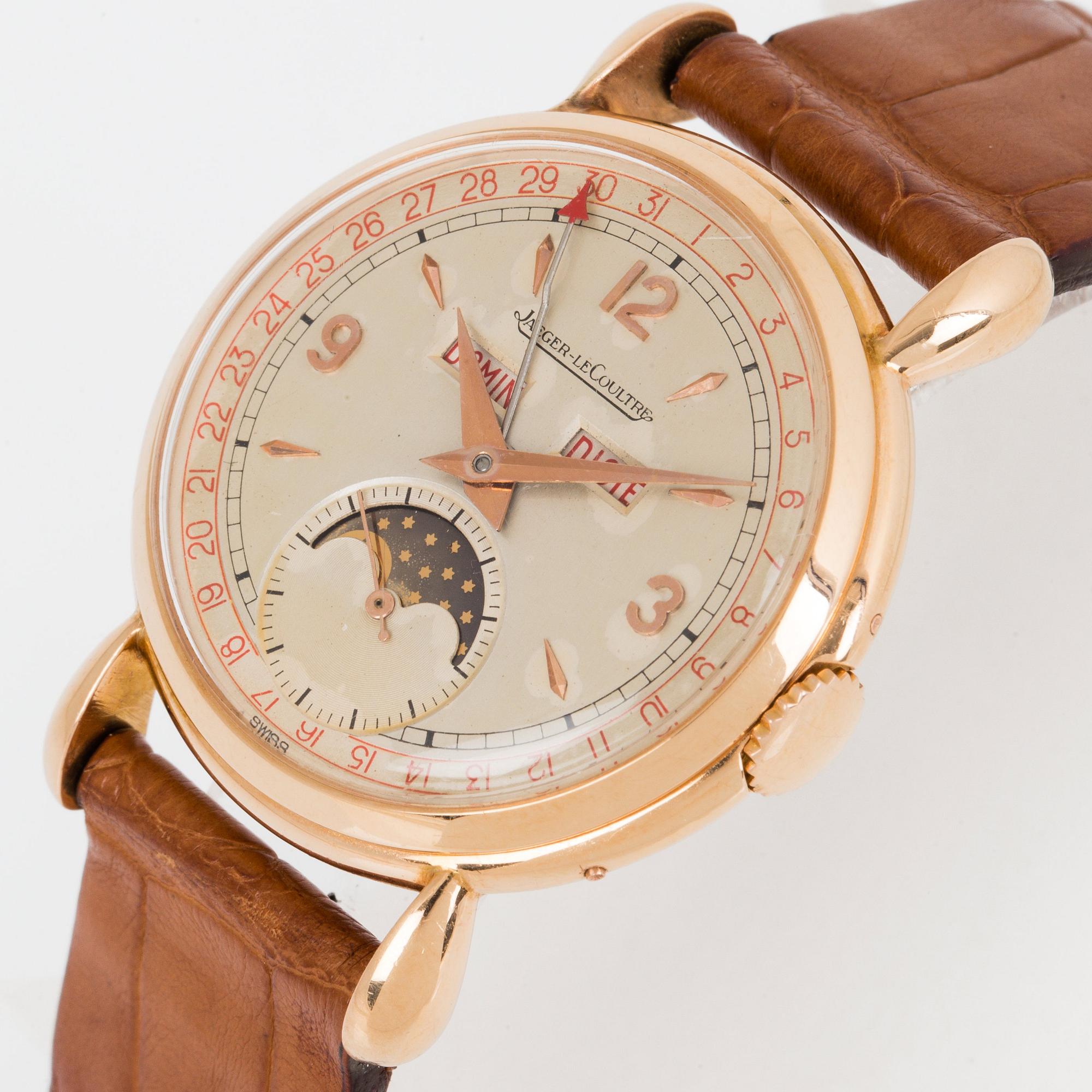 JAEGER-LeCOULTRE, Triple Calendar, Moon phase.