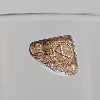 SKÅL, glas, art déco, Målerås, 1900-talets första hälft.