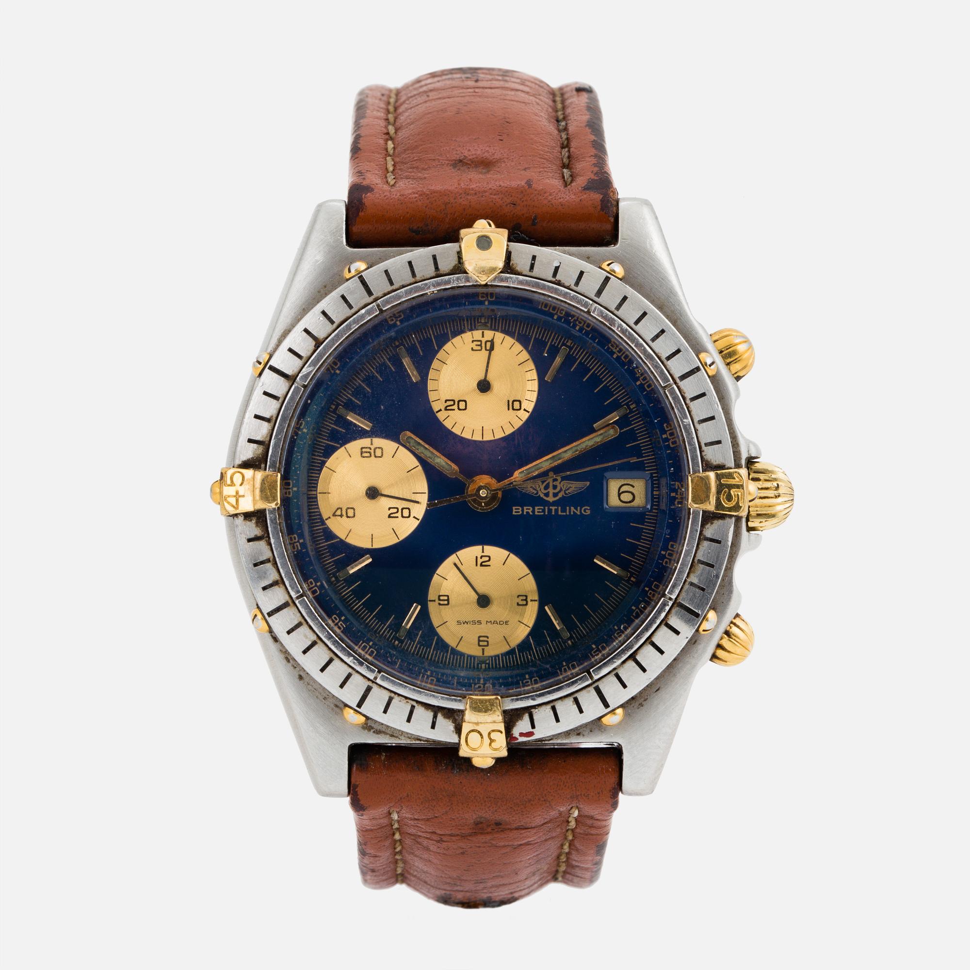 BREITLING, Chronomat,chronograph, wristwatch, 39 mm.