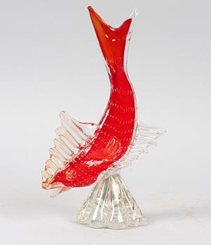 FIGURIN, glas, 1900-tal.