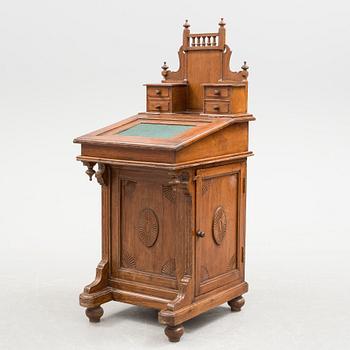 A DAVENPORT WRITING DESK, later part of the 20th century.