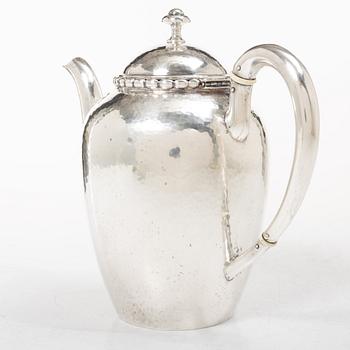 Karl Anderson, Coffee pot, silver, Stockholm 1918.