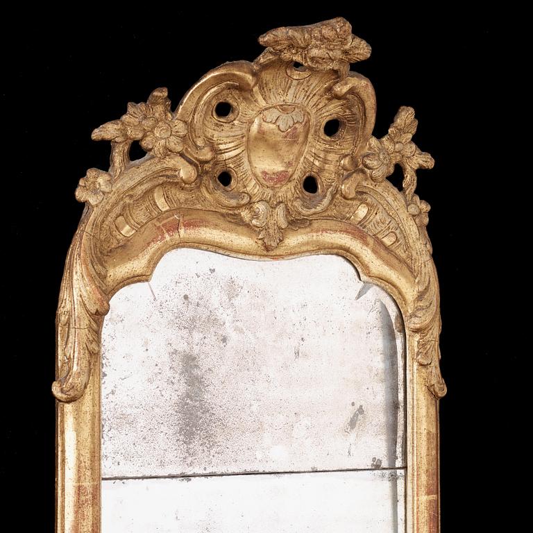 SPEGEL. Stockholmsarbete, 1700-talets andra hälft. Rokoko.