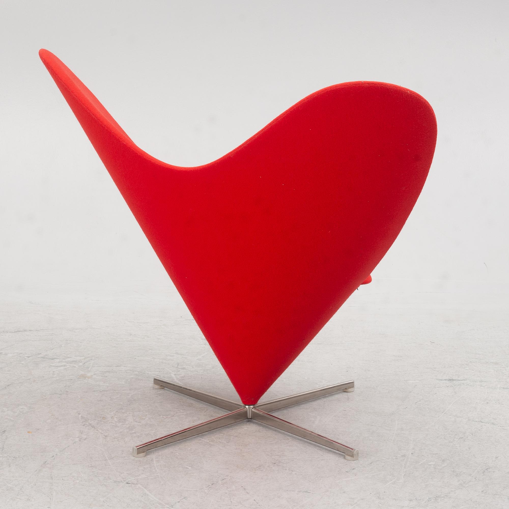 Verner Panton, Heart Chair, Vitra.