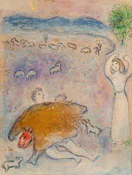 497. Marc Chagall, "LES JEUNES GENS DE METHUMNE".