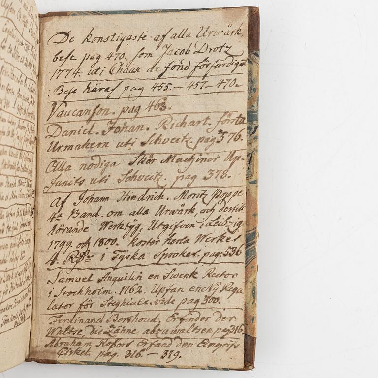 Geschichte der theoretisch-praktischen Uhrmacherkunst, 1801.