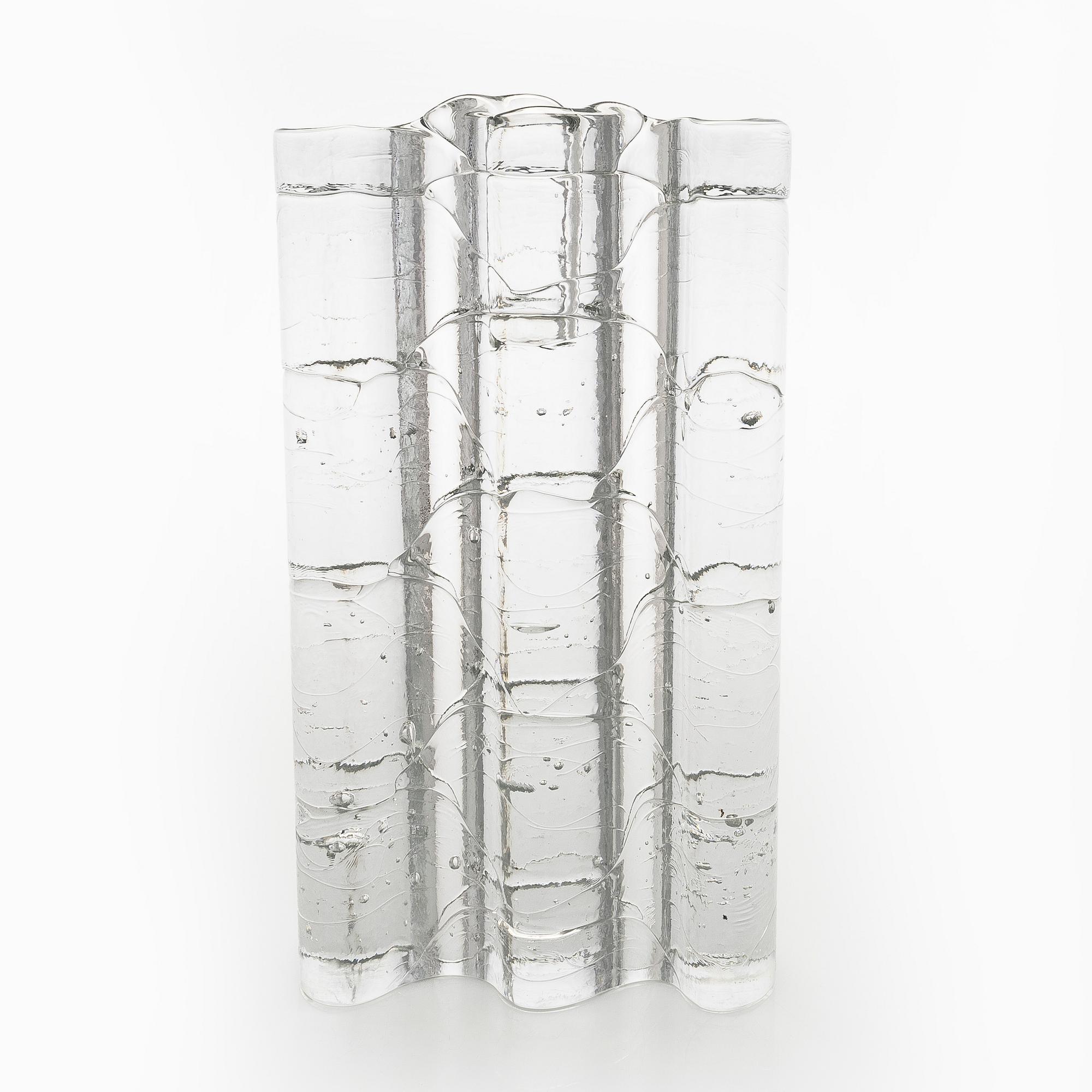 Timo Sarpaneva, an art object, model 3145, from the 'Archipelago' series, signed Timo Sarpaneva Iittala.