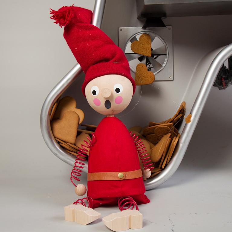 PEPPARKAKSMASKIN MED NISSE GOTTBERG OCH NISSE SKUTT, NK 2014, JoAnn Tan Studio.