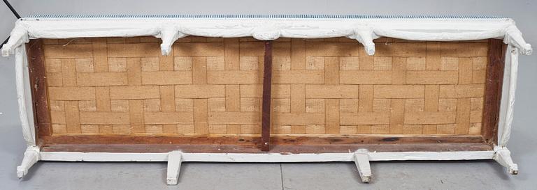 A Gustavian late 18th century sofa.