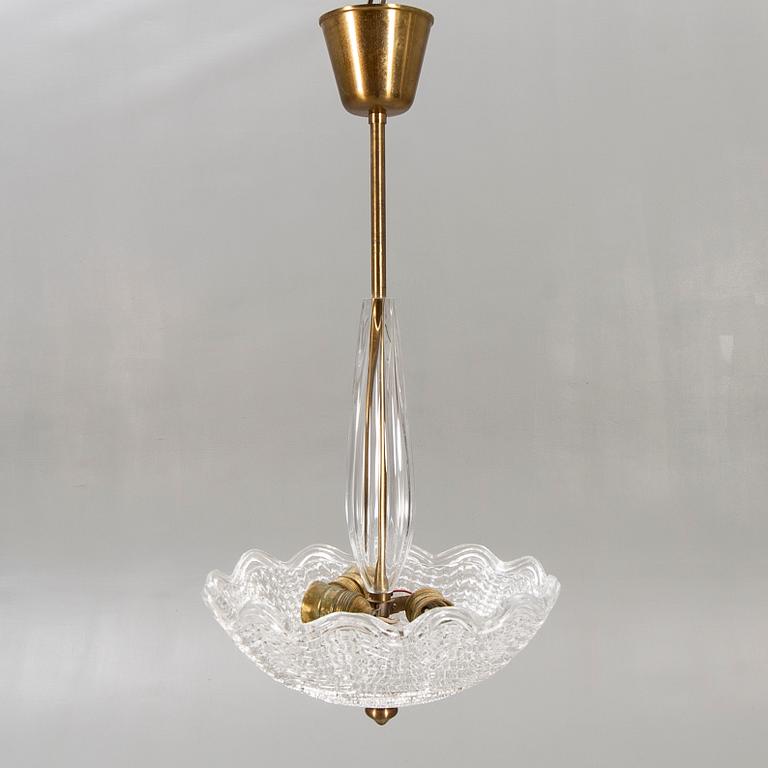 Carl Fagerlund, Taklampa, Orrefors.