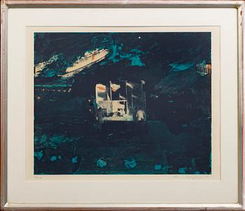 OLA BILLGREN, serigraph signed dated and numbered 83 43/100.