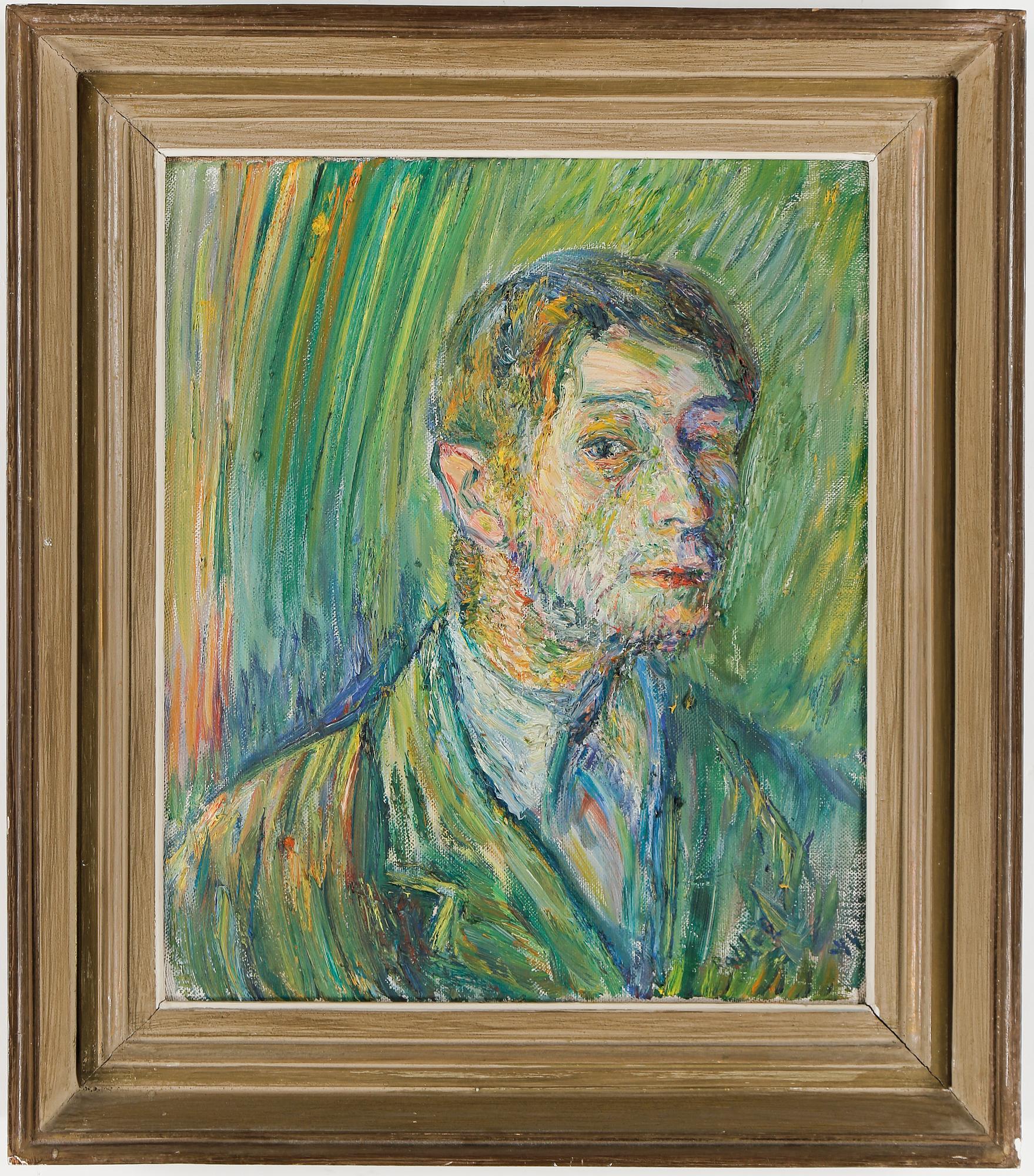 RABBE ENCKELL, olja, signerad och daterad -44.