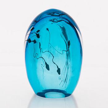 ELLA VARVIO, A glass sculpture, signed Ella Varvio 2016.