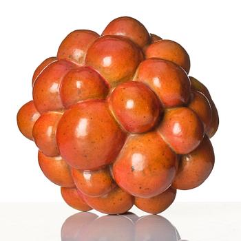 Hans Hedberg, a faience sculpture of a cloudberry, Biot, France.