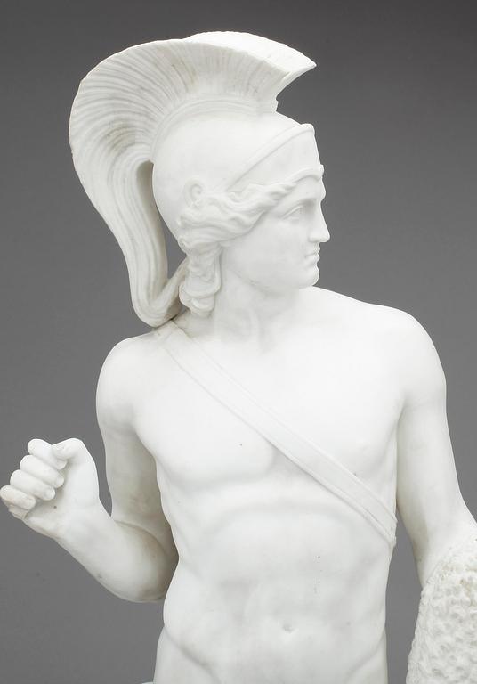 SKULPTUR, parian, sannolikt 1800-tal.