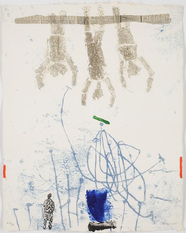 JAMES COIGNARD, mapp med 8st carborundumetsningar, signerade och numrerade 42/60.