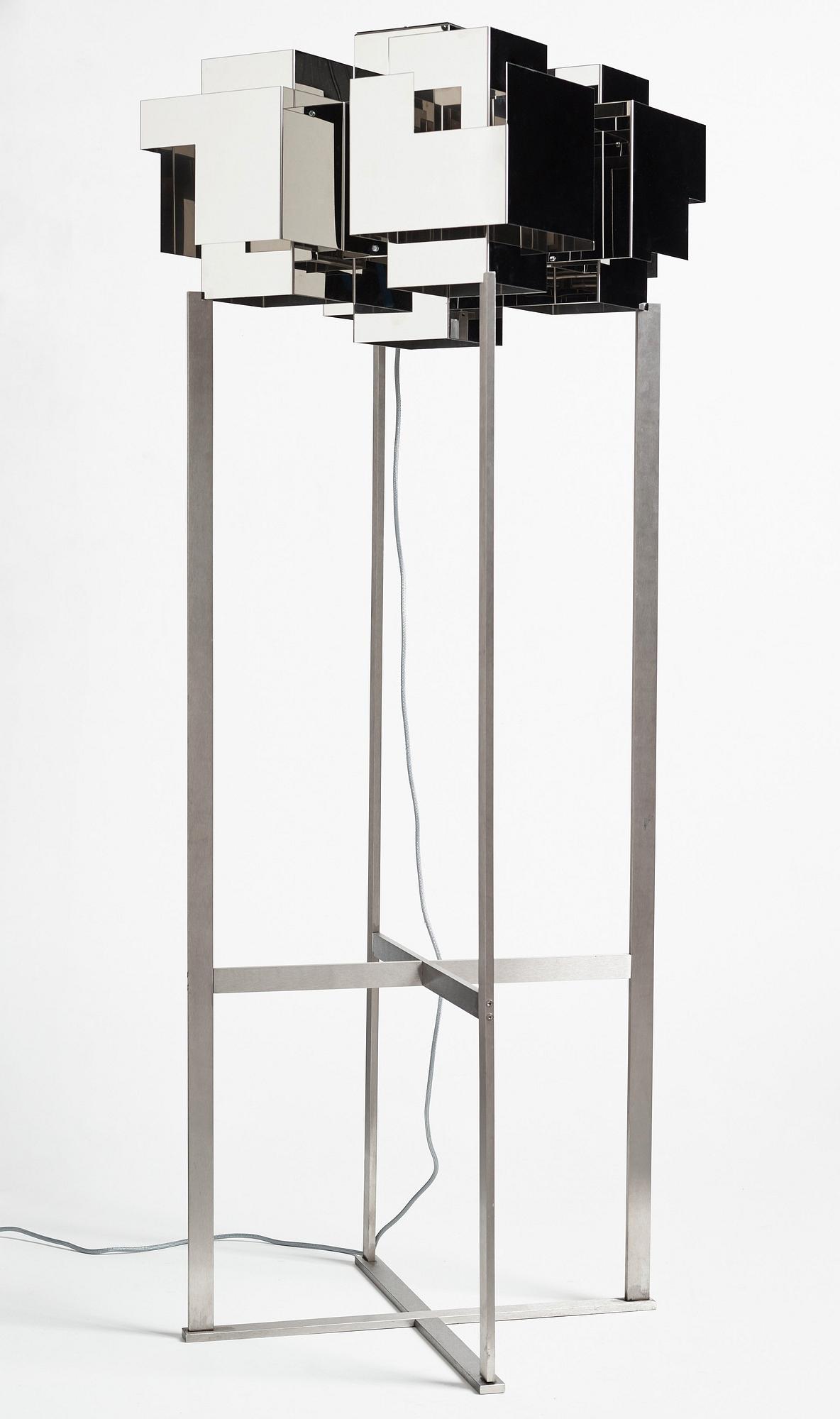 Folkform, golvlampa, "Suburban Skyline", Studio Folkform 2017,  unik upplaga.