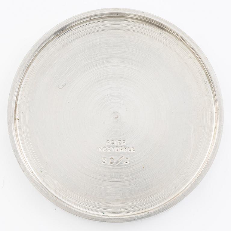 Lemania, Tg 195, "Tre Kronor", kronograf, armbandsur, 40 mm.