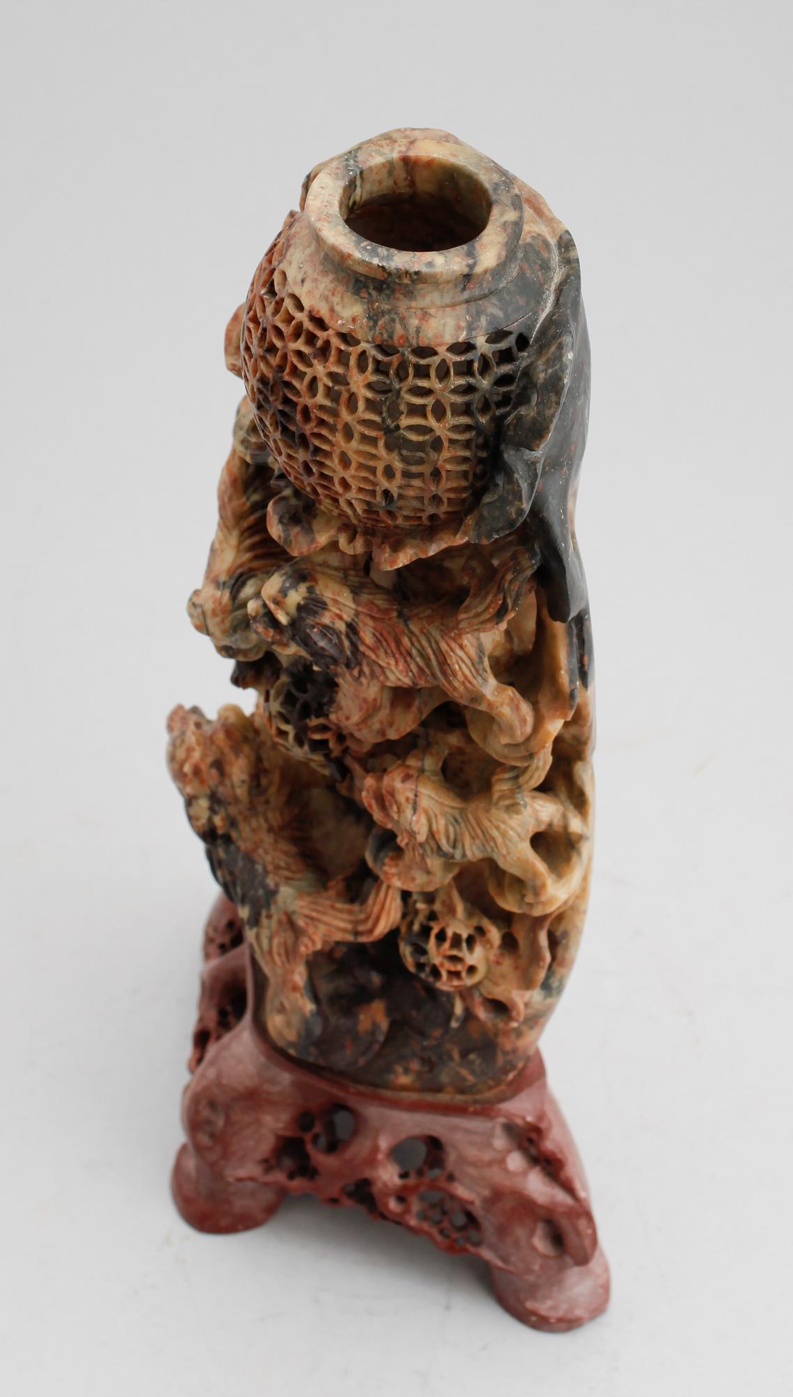 VAS, soapstone, Kina.