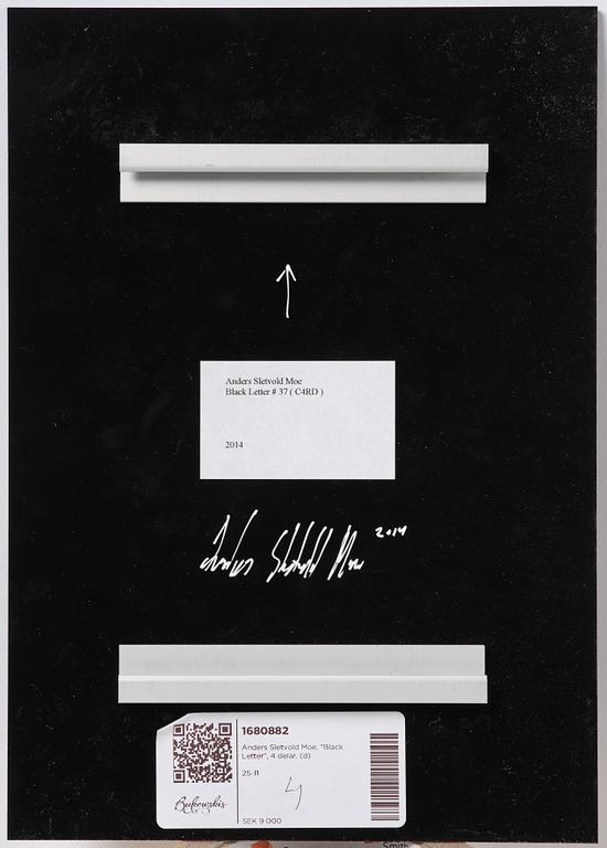 Anders Sletvold Moe, "Black Letters".