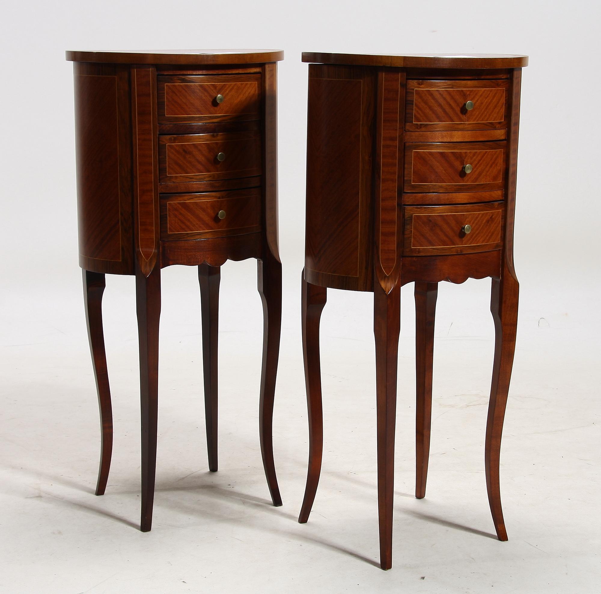 LAMPBYRÅER, ett par. Louis XVI-stil. 1900-tal.