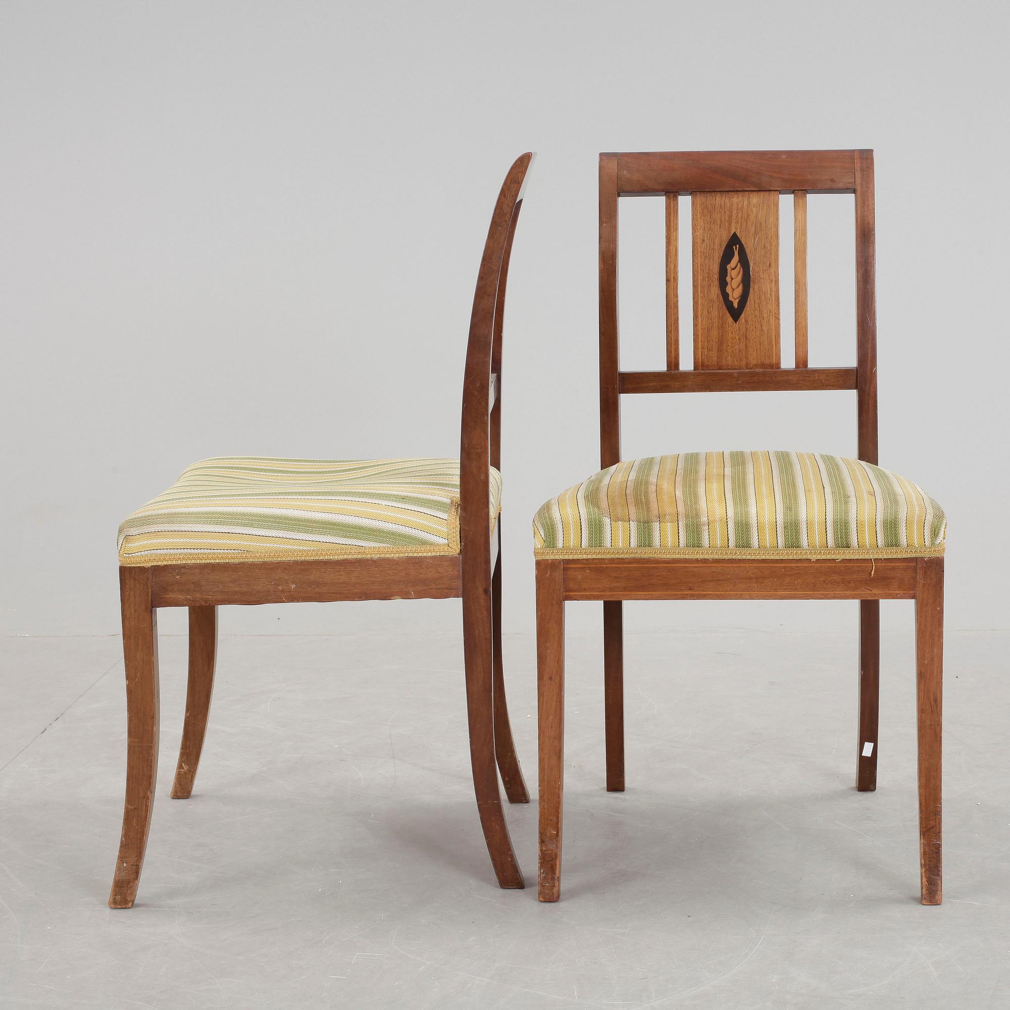 STOLAR, 4 s, Karl-Johan, 1800-talets första hälft.