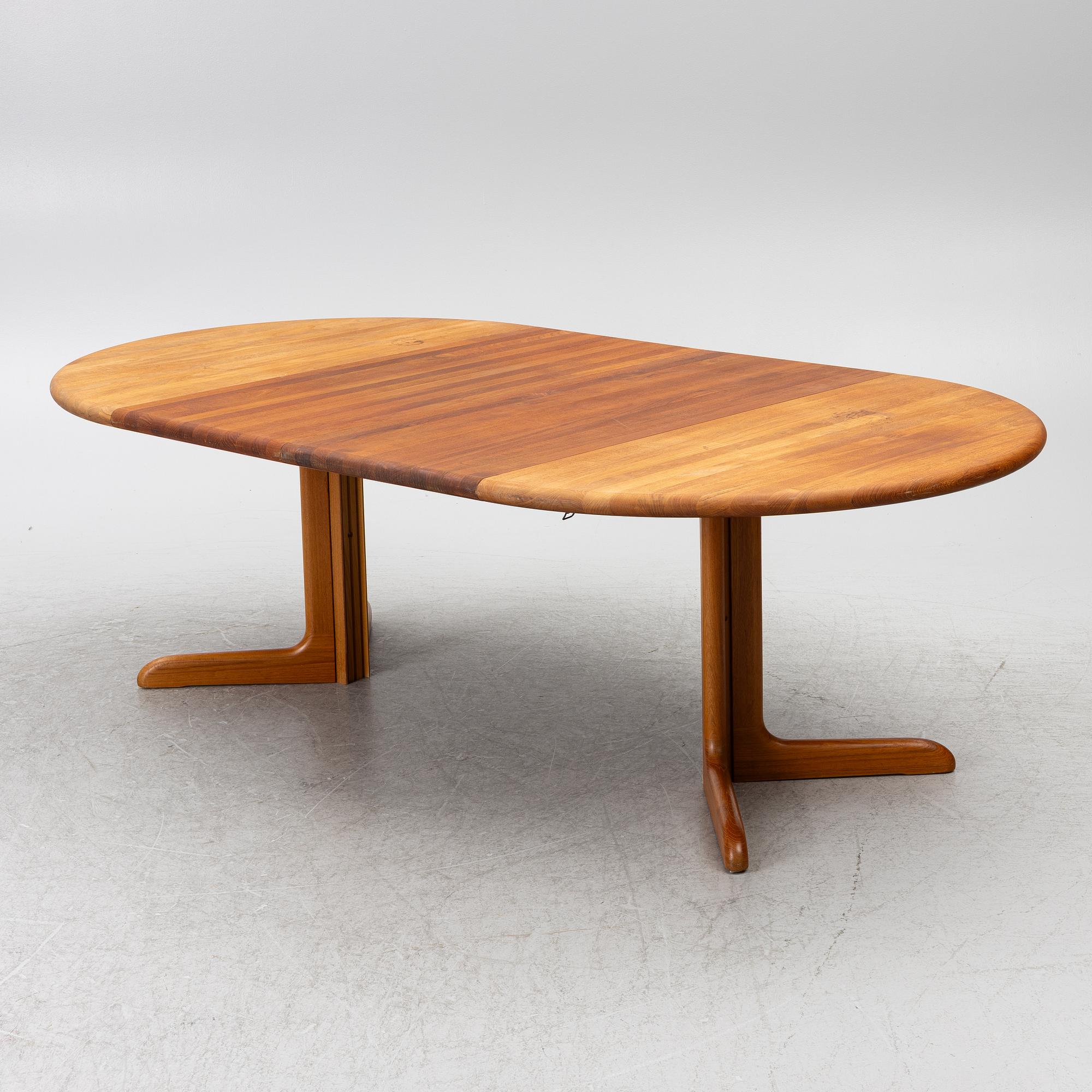 Niels Otto Møller, a dining table, J.L. Møller, Denmark, 1960s.