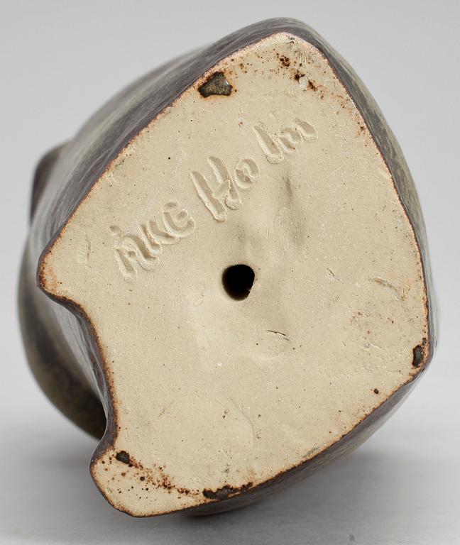 ÅKE HOLM, skulptur, lergods, sign.