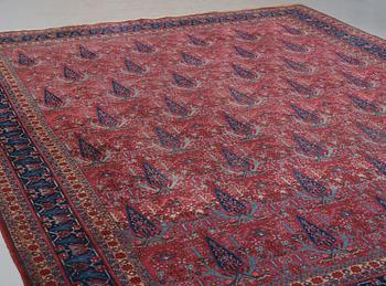 SEMI-ANTIQUE TABRIZ. 429,5 x 343,5 cm.