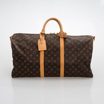 Louis Vuitton, 'Keepall 55 bandoulière', weekend bag.