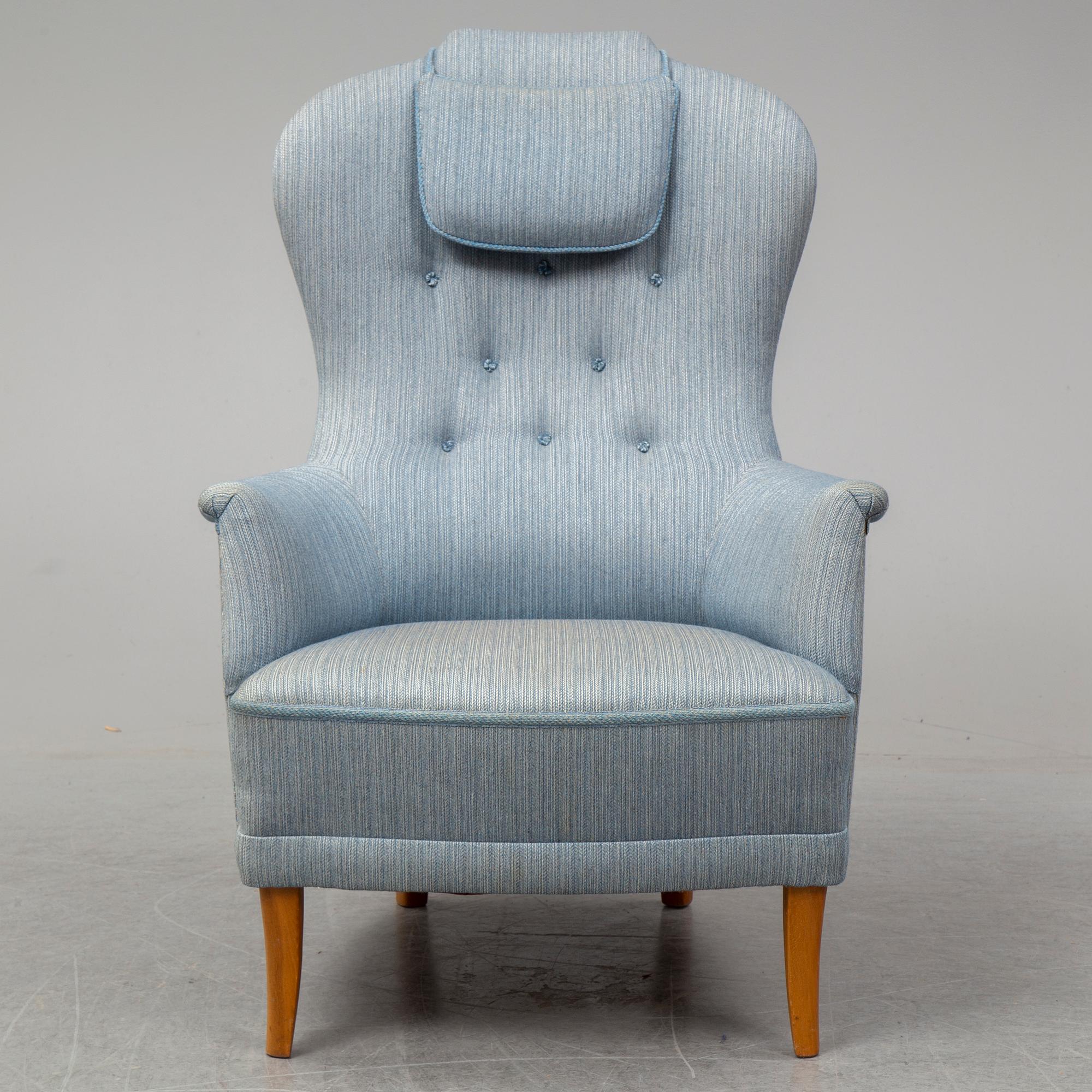 A second half of the 20th Century armchair by Carl Malmsten.