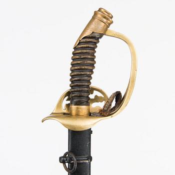 A model 1889 Imperial Prussian officer's sword.