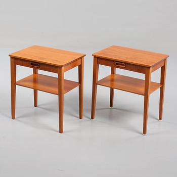 SÄNGBORD, ett par, Sverige, 1950/1960-tal.