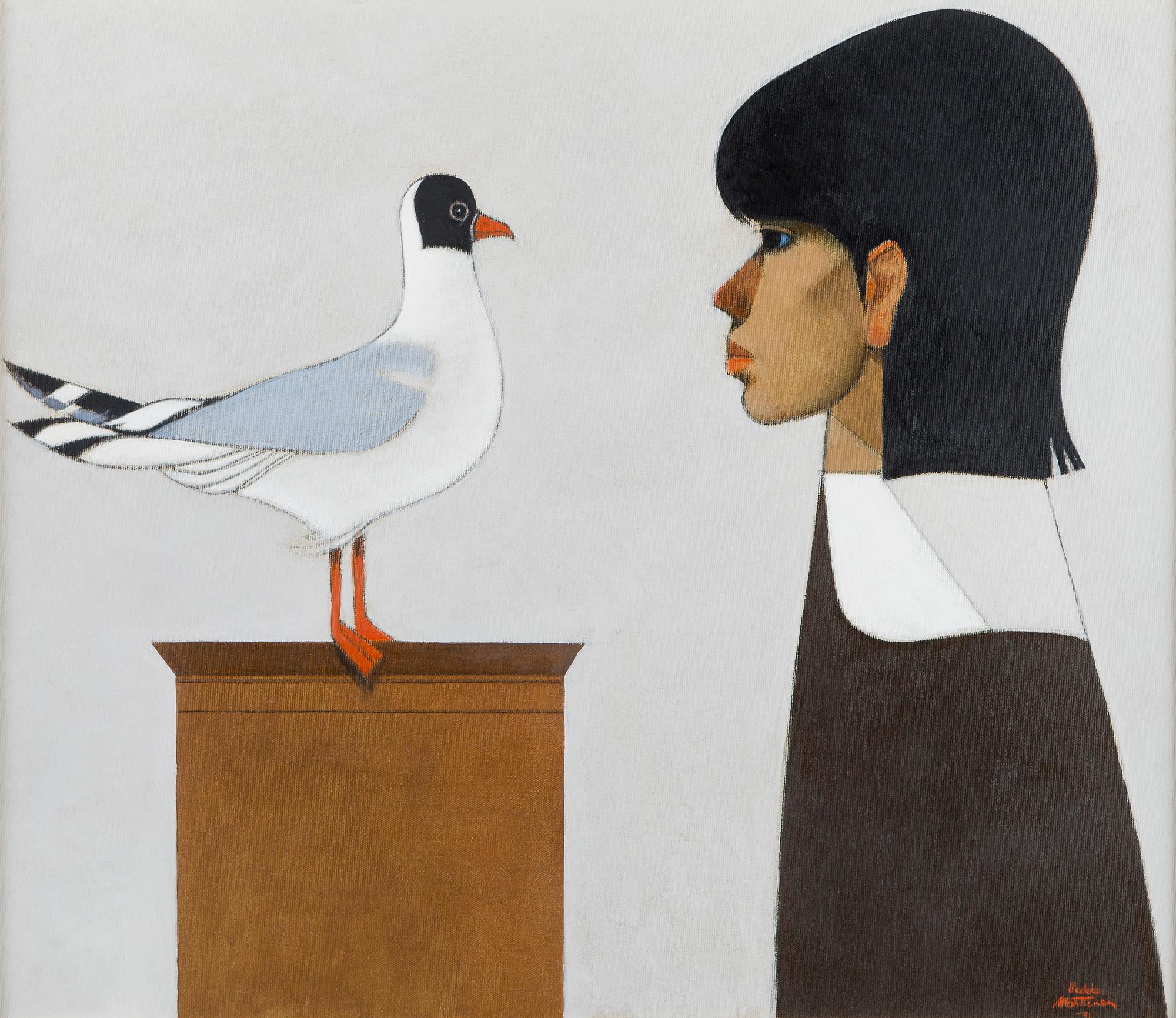 Veikko Marttinen, Woman and Bird.