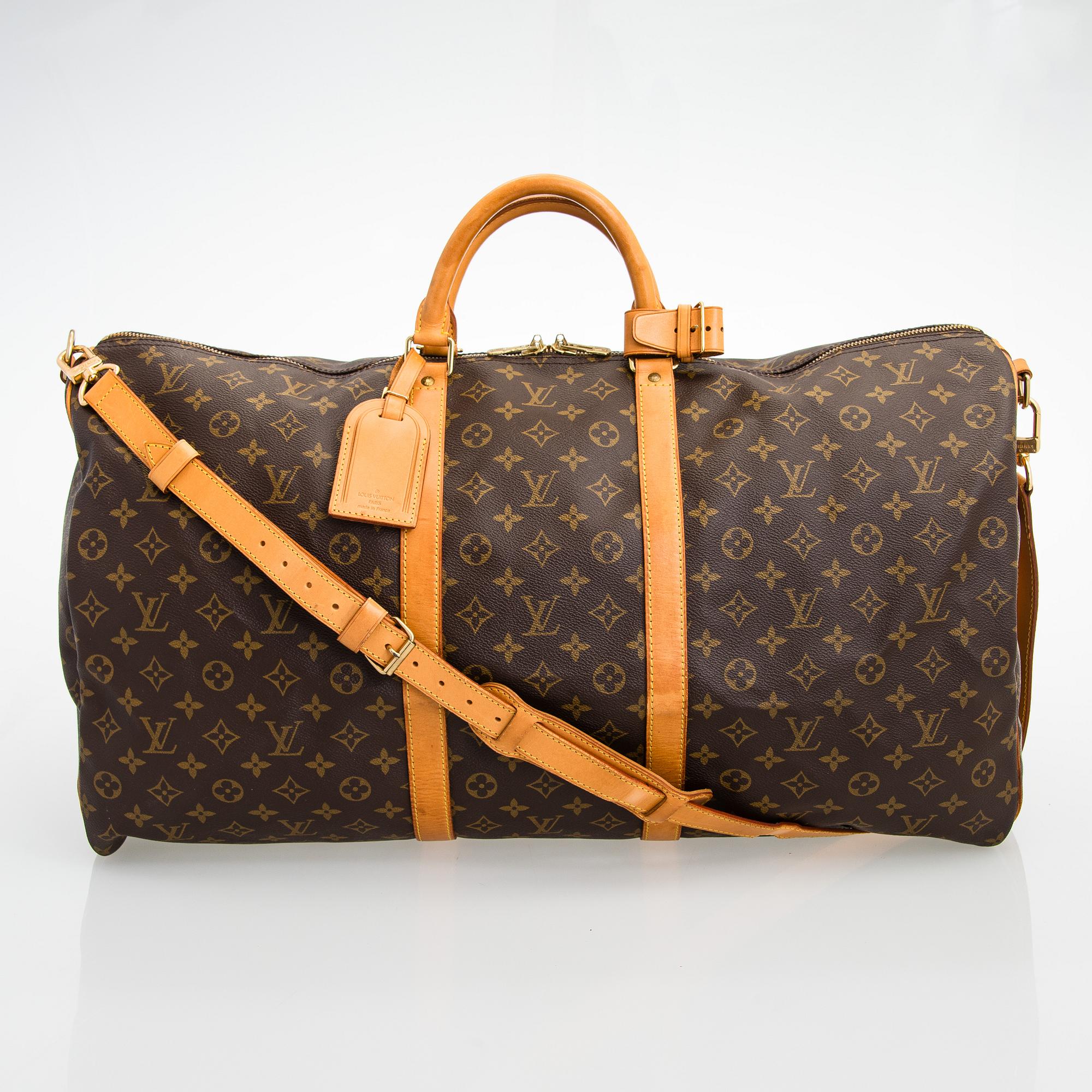Louis Vuitton, a monogram 'Keepall 60 Bandoulière' Weekendbag.