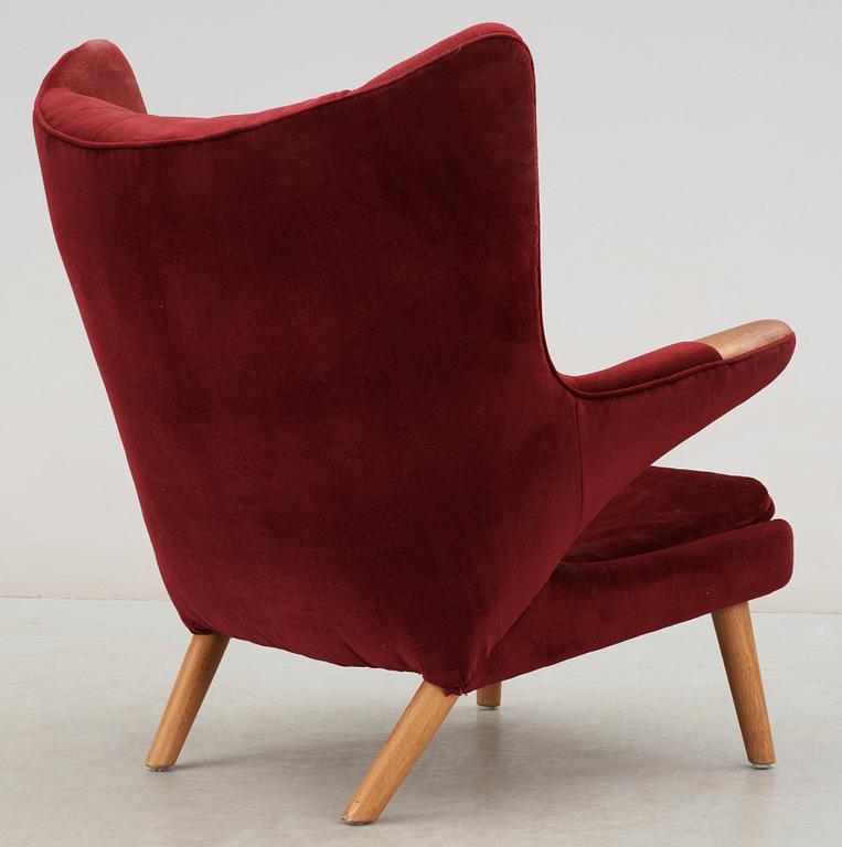 A Hans J Wegner 'Papa Bear' armchair by AP-stolen, Denmark 1950's.