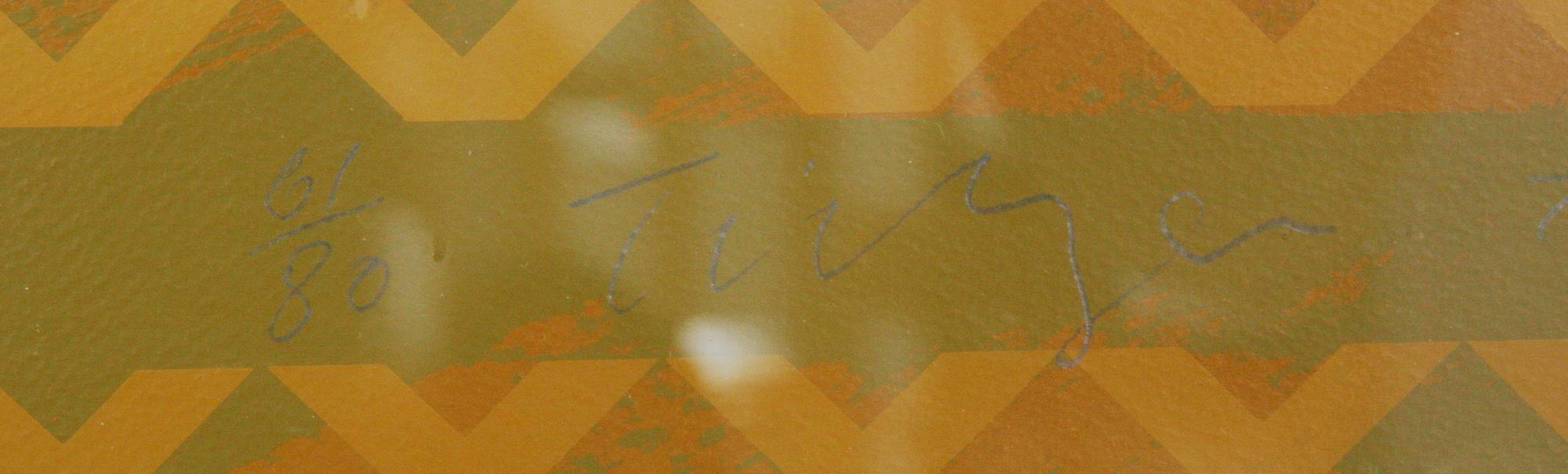 WILLIAM TILLYER, färglitografi, sign o
numr 61/80.