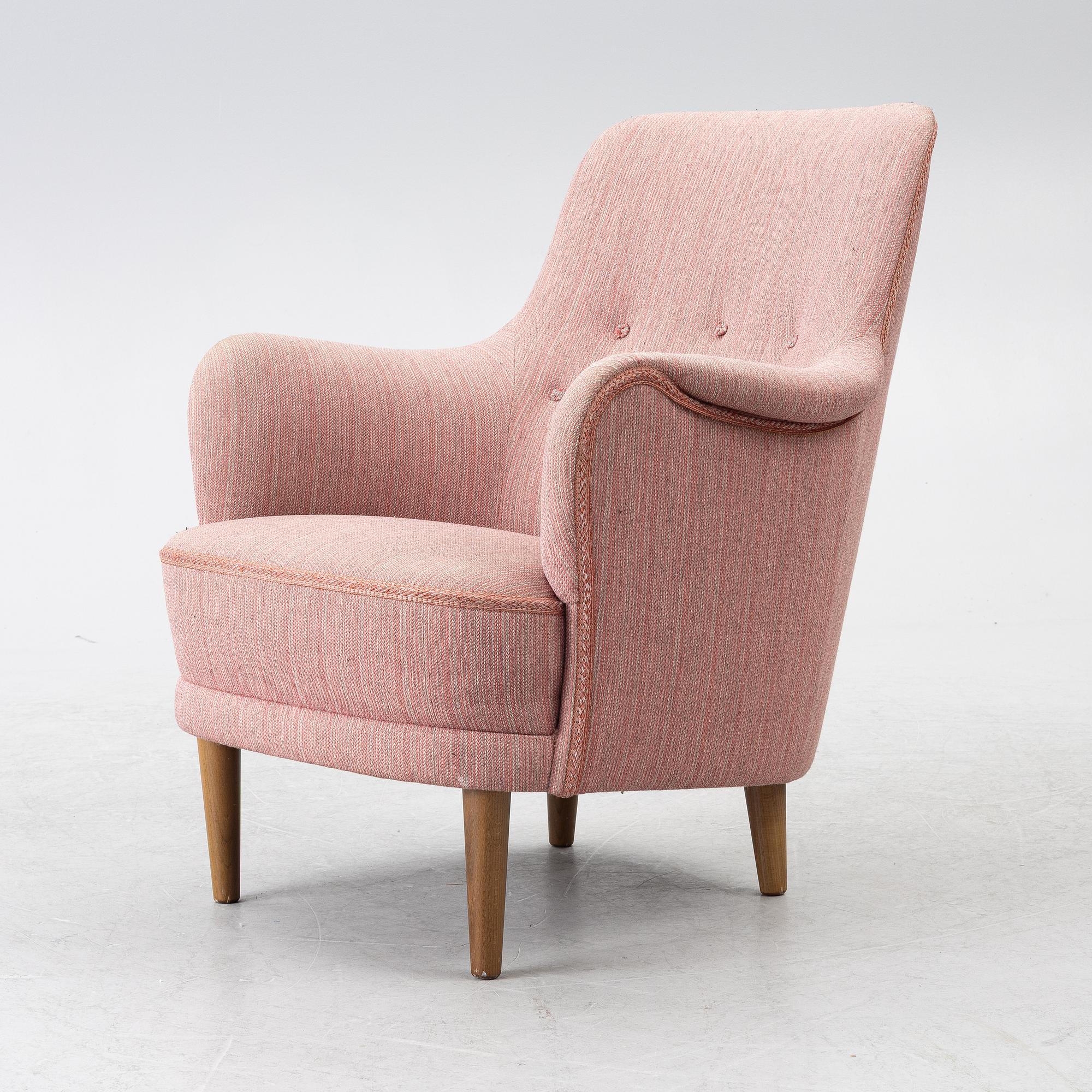 Carl Malmsten, an armchair, "Samsas", O.H. Sjögren, Tranås, 1983.