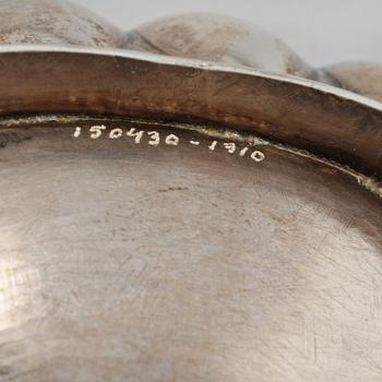 SOCKERSKÅL, silver, Estland, 1800-tal. Vikt 430 g.