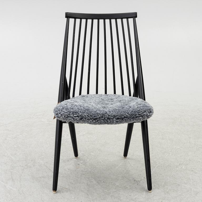 Thea Leonard, chairs 4 pcs, "Flamingo", Nässjö, mid-20th century.