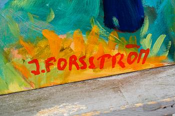 JONNY FORSSTRÖM, olja på duk, signerad J Forsström.
