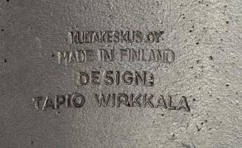 SKULPTUR, Aluminium och glas, "Beckasin". Stämplad Made in Finland, Kultakeskus Oy, Design: Tapio Wirkkala.