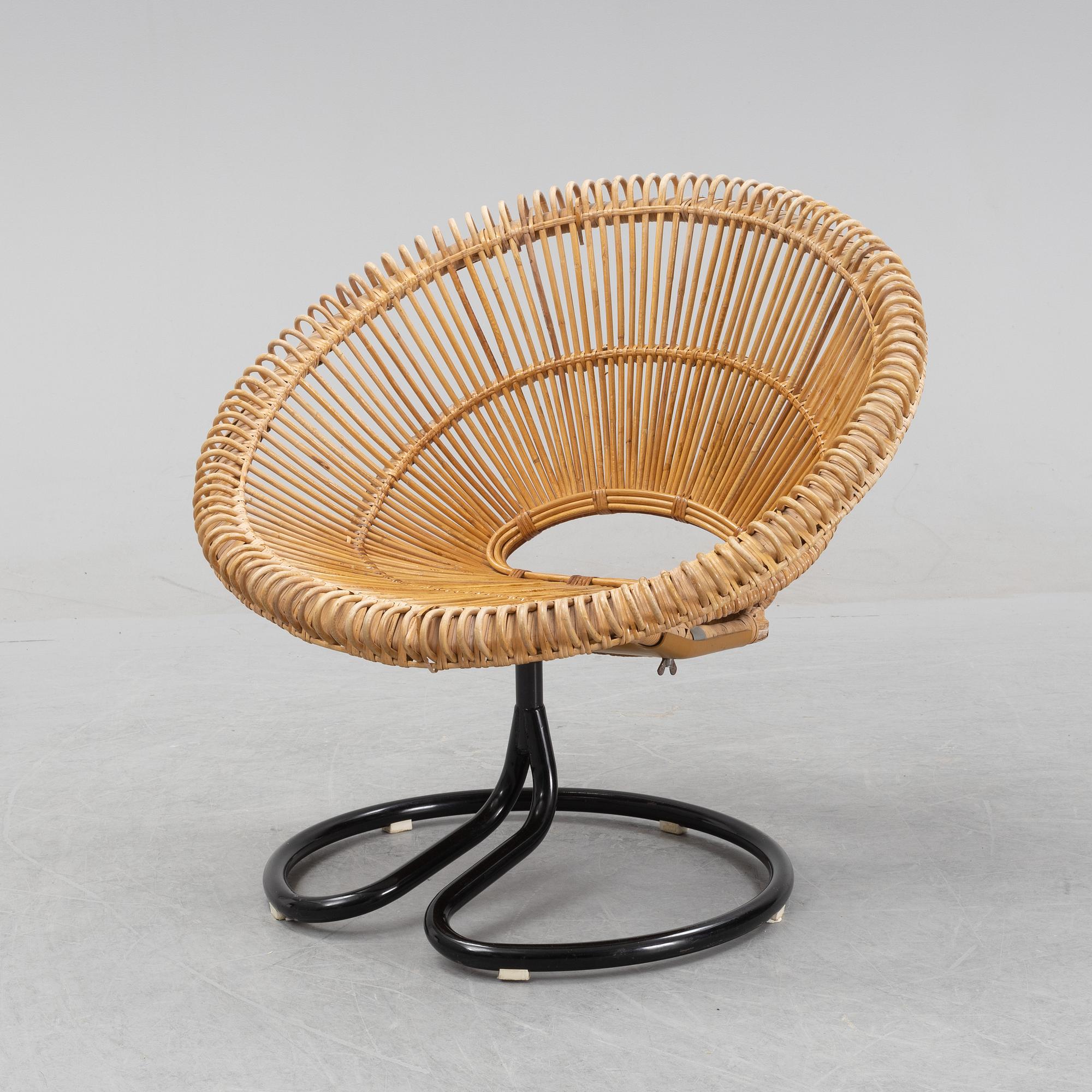 Fåtölj, Rondo, Göte möbler ab, Nässjö, 1960-tal.