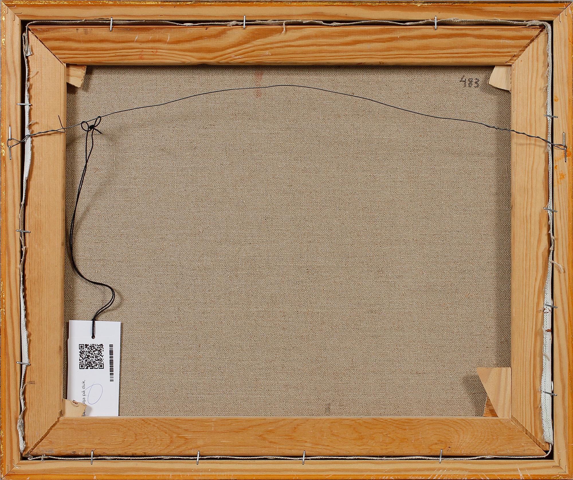 ULF ASCHAN, olja på duk, signerad.